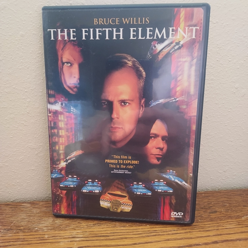 The Fifth Element (DVD, 1997) Pre-Owned Tested Working Great Condition